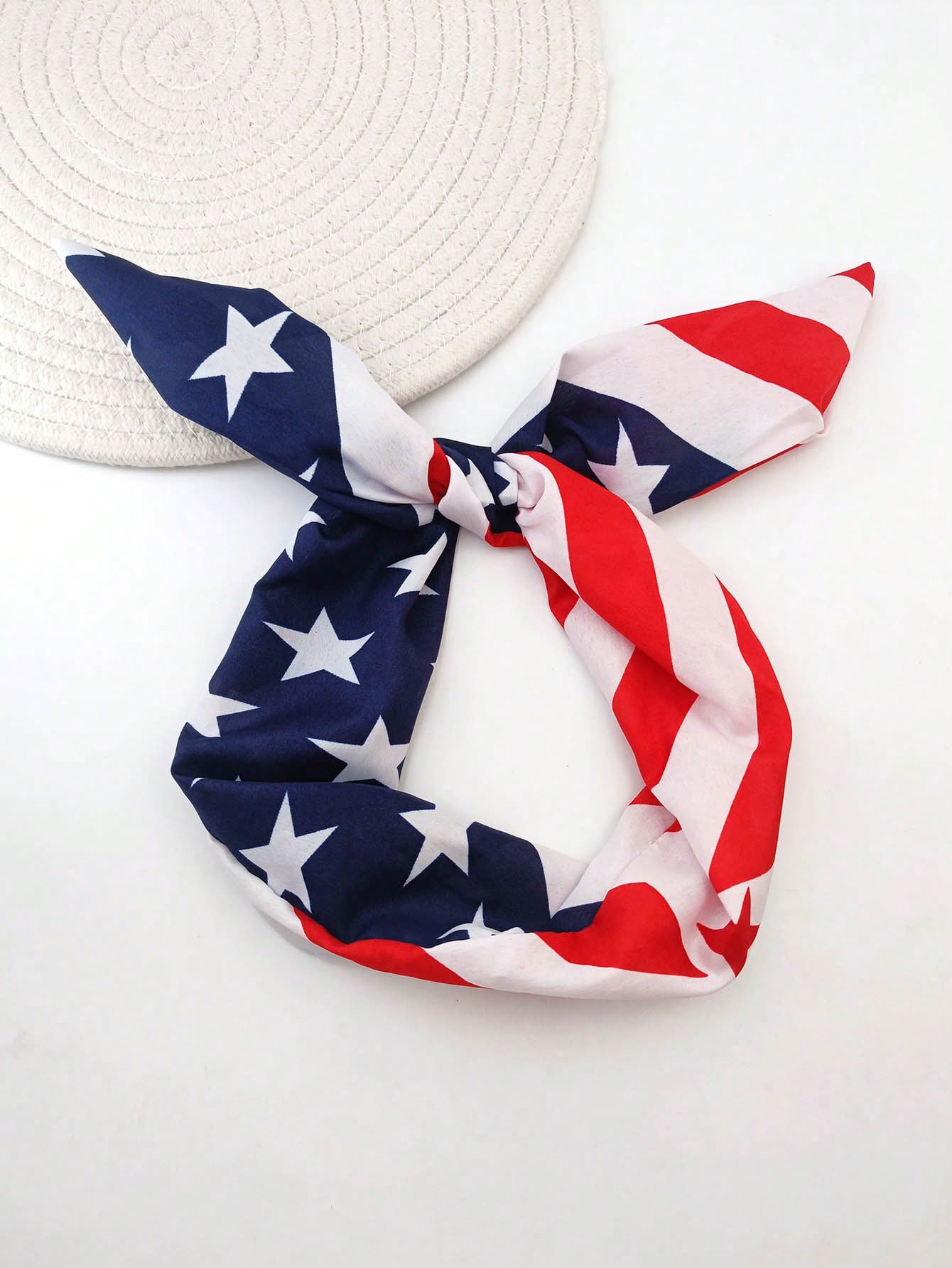Head Wrap Turban - 1 Pack 85cm Long American Flag
