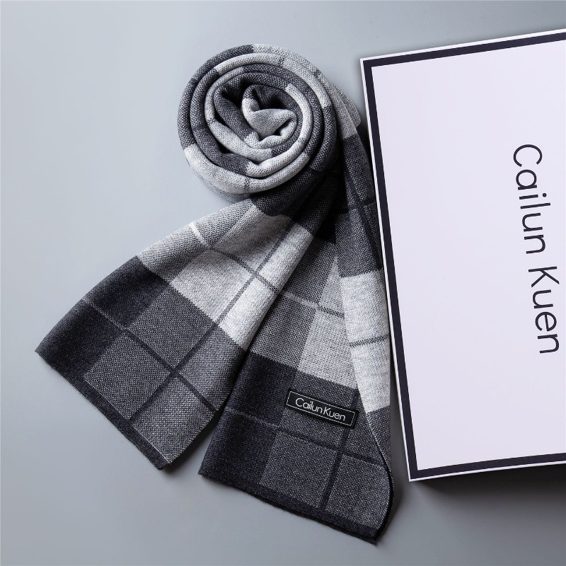 New Men's Versatile Wool Blend – обзор и цена Muffler Men Wool