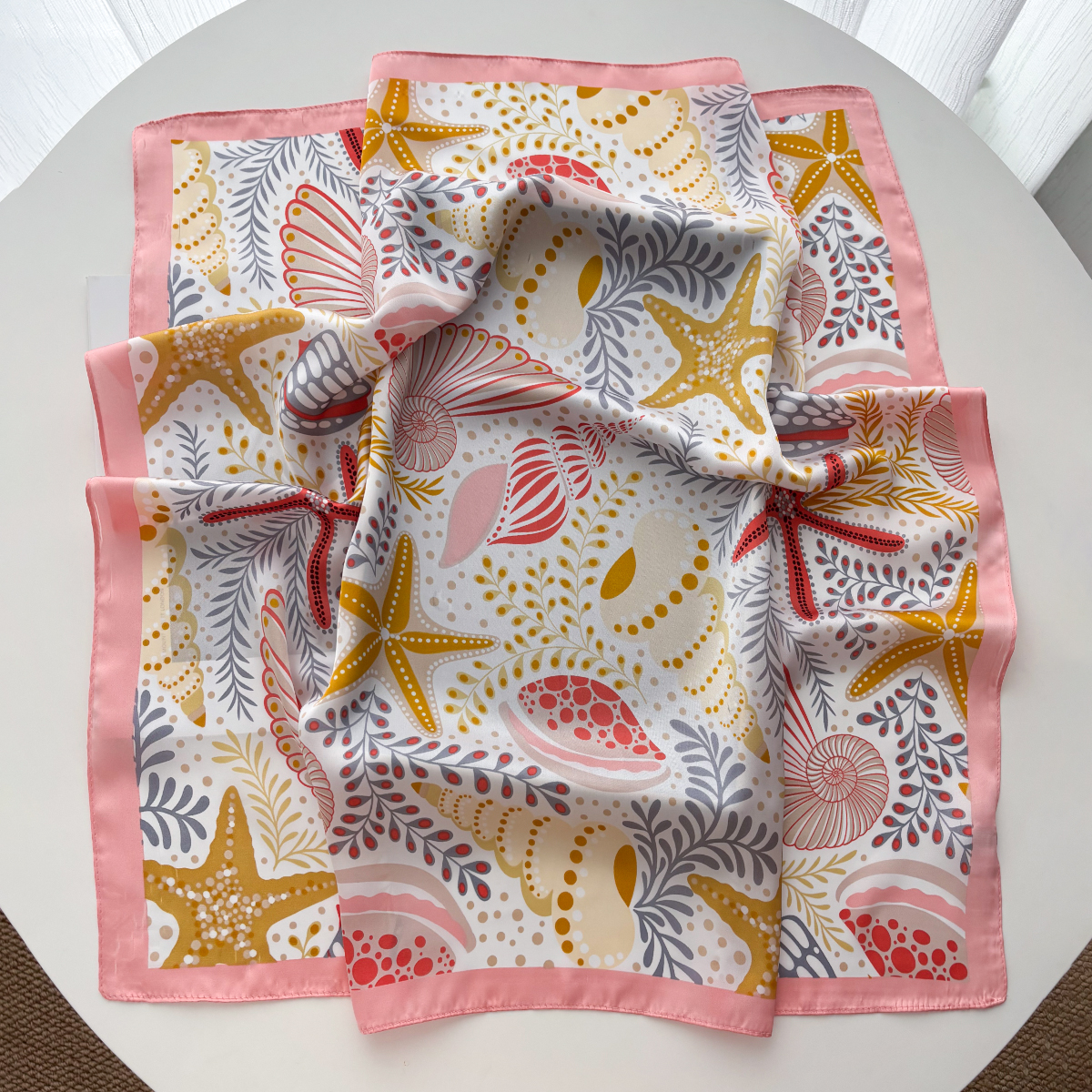 New Printed Square Scarf For W – обзор и цена Face Scarf Mask