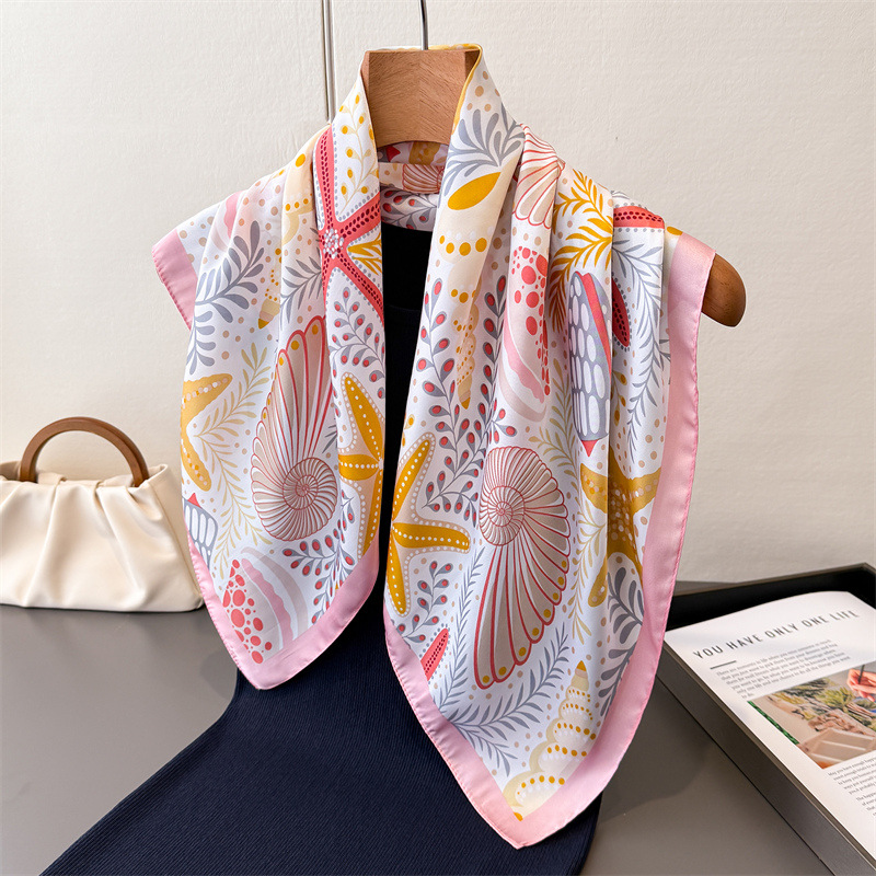 New Printed Square Scarf For W – обзор и цена Face Scarf Mask