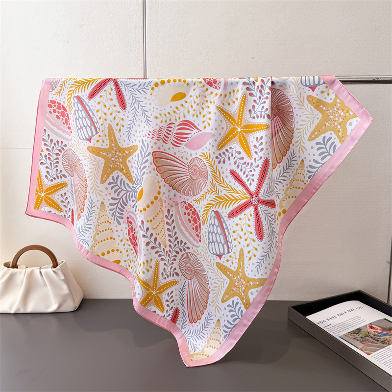 New Printed Square Scarf For W – обзор и цена Face Scarf Mask