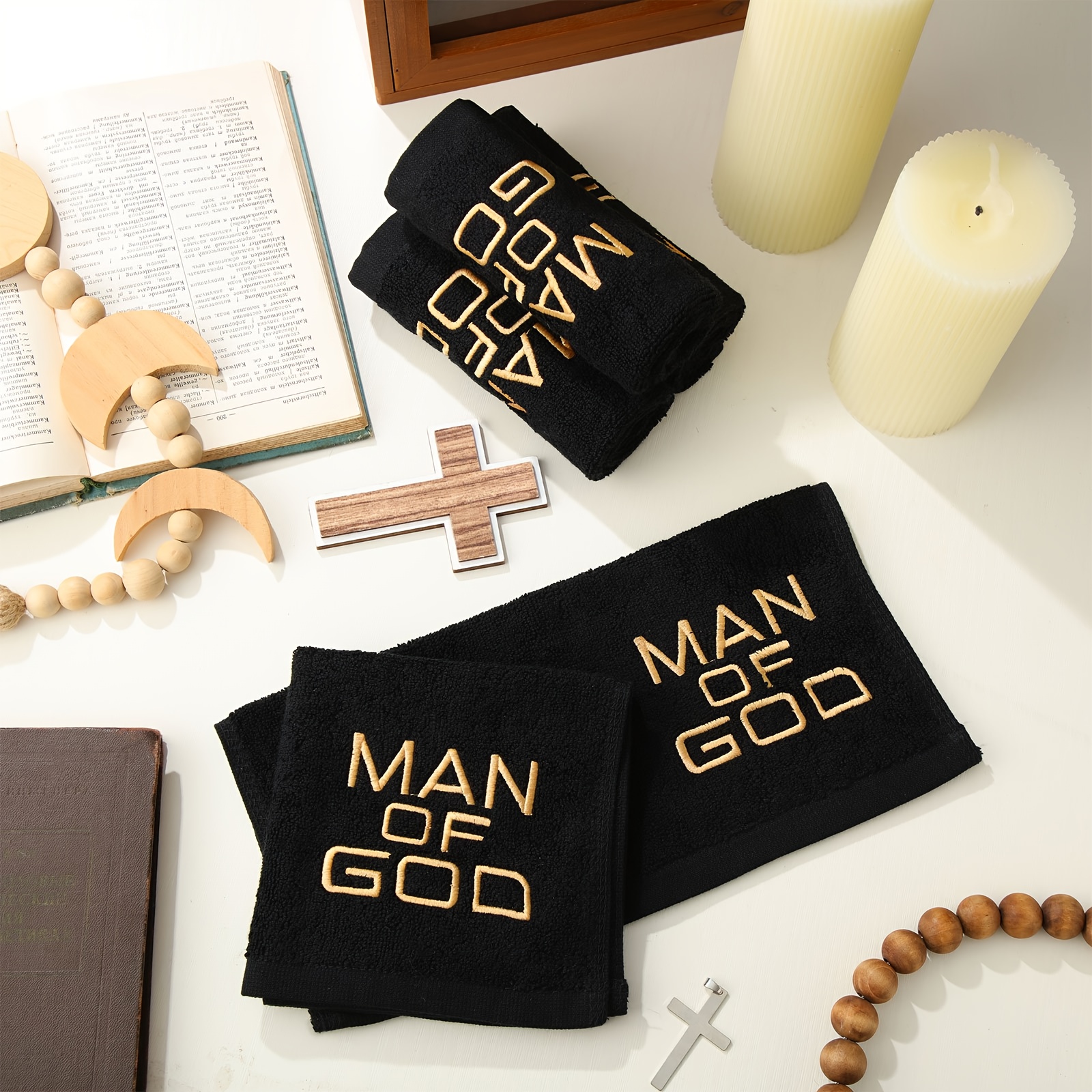 6-Piece Christian Hand Towels  – обзор и цена Handkerchief Cotton Men