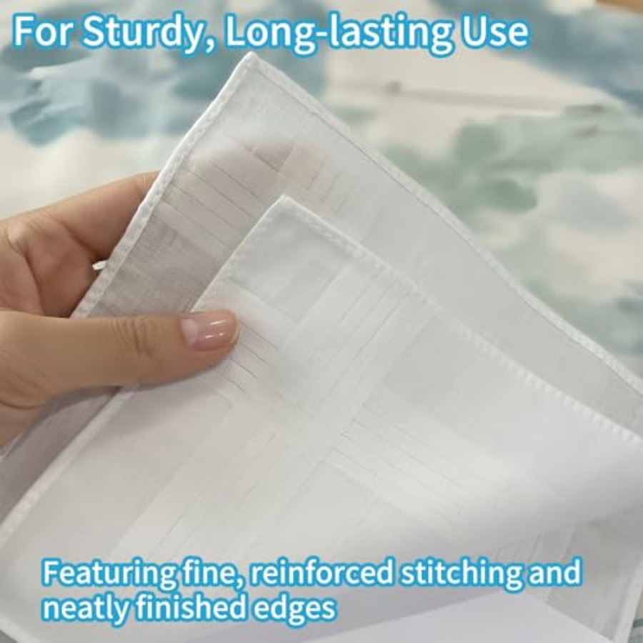 Cotton Handkerchiefs for Men-  – обзор и цена Handkerchief Cotton Men