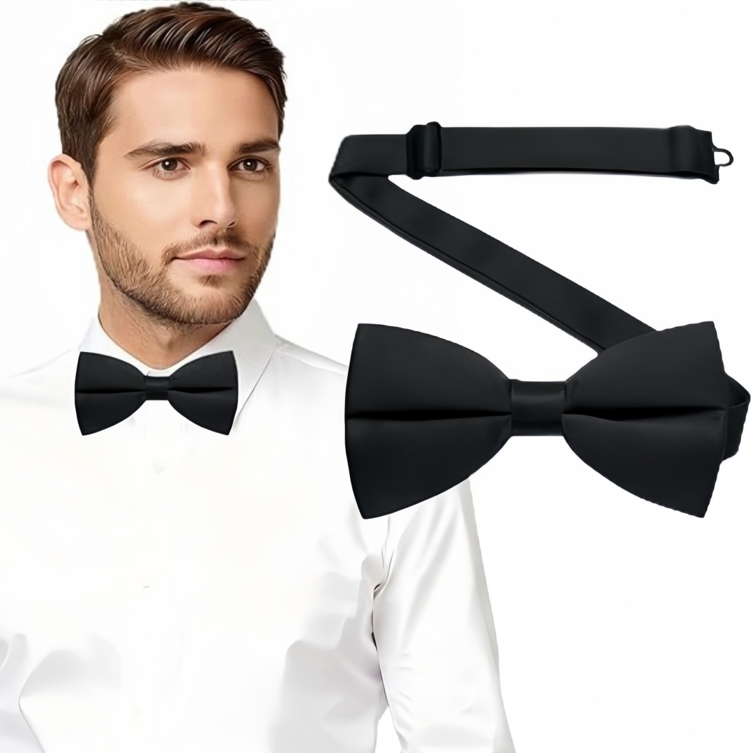 Bow Ties for Men Solid Color B – обзор и цена Bow Tie Pre Tied