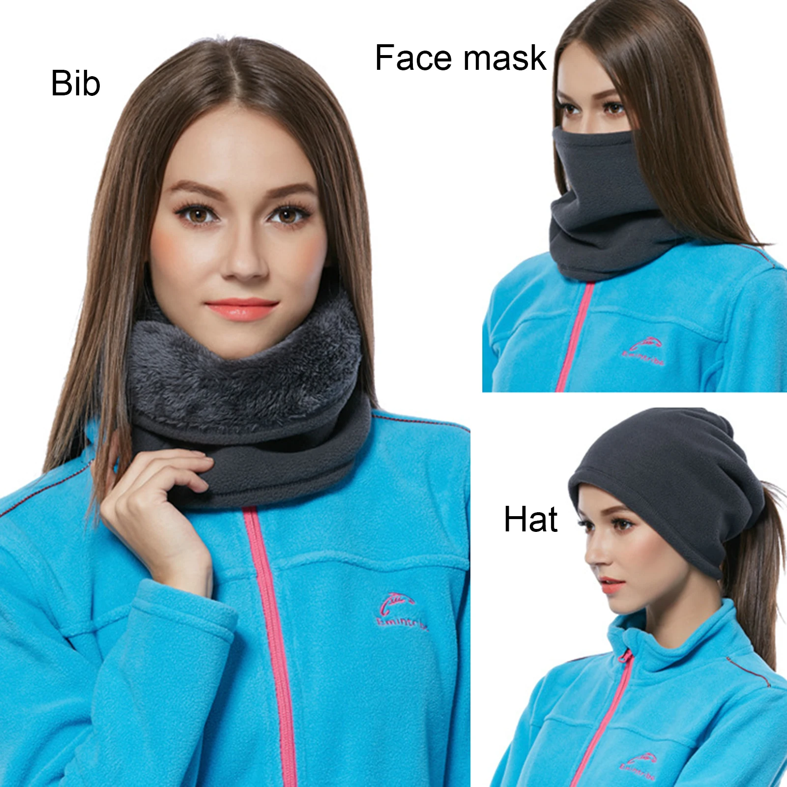 Outdoor Women Men Winter Warm  – обзор и цена Infinity Scarf Knit