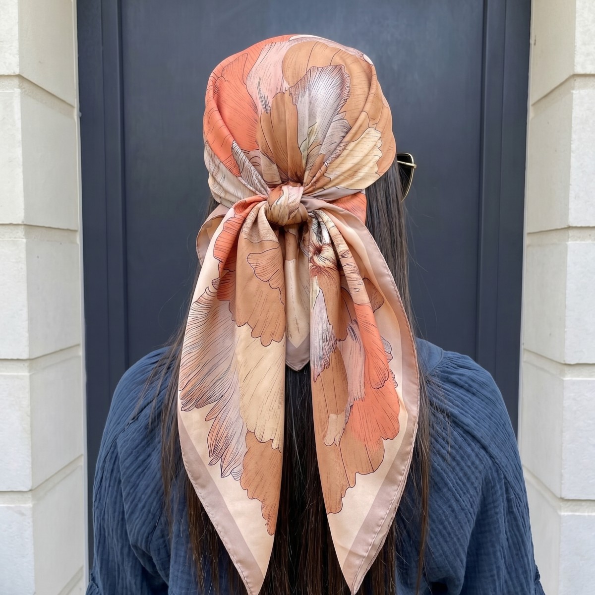 Women Silk Square Scarf Lady B – обзор и цена Pashmina Wrap Large