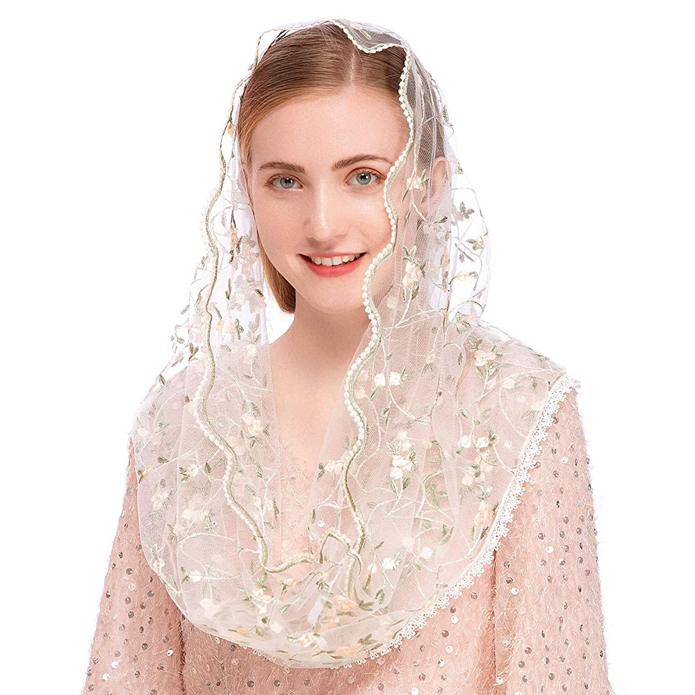 Women Chapel Veils Lady Mantil – обзор и цена Infinity Scarf Knit