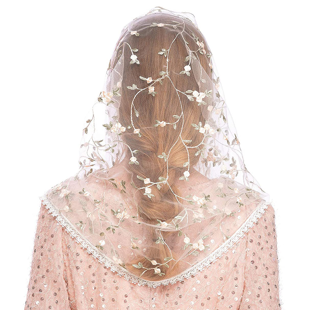 Women Chapel Veils Lady Mantil – обзор и цена Infinity Scarf Knit