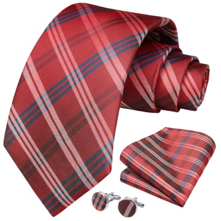 Mens Ties Set Stripe Plaid Tie – обзор и цена Silk Tie Striped