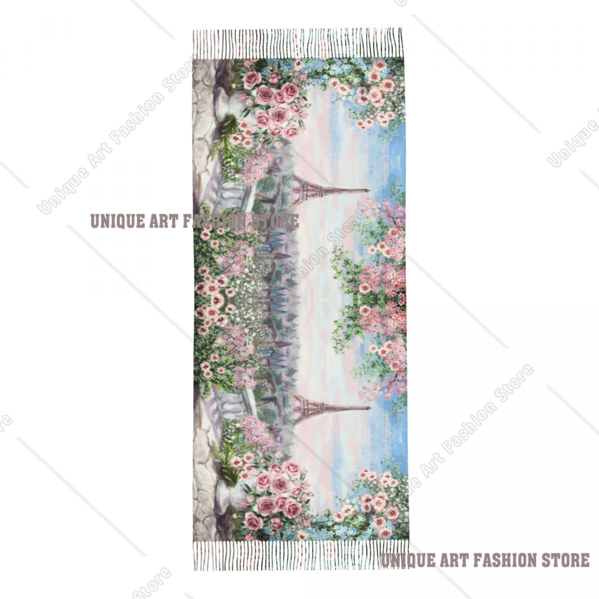 Oil Painting France Paris Eiff – обзор и цена Pashmina Wrap Large