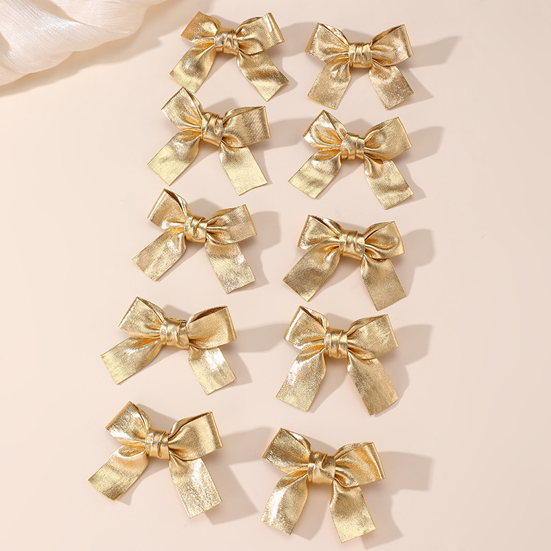 Gold and Silver Bow Hair Clips – обзор и цена Tie Clip Silver