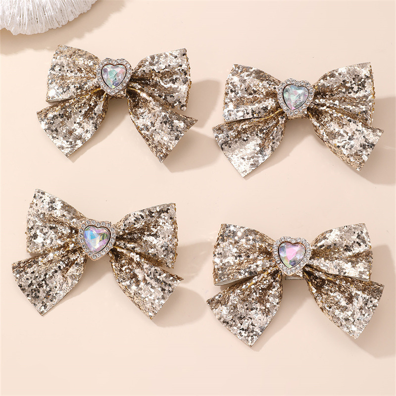Gold and Silver Bow Hair Clips – обзор и цена Tie Clip Silver
