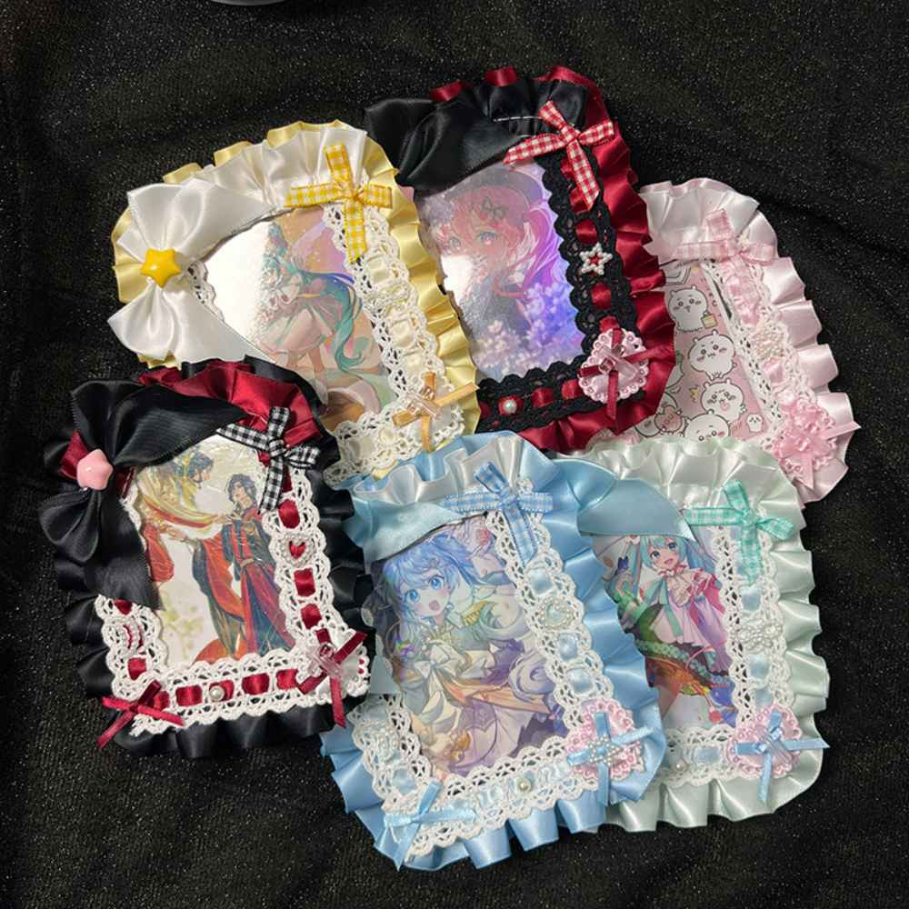 Lolita Maid Lace Handmade ID C – обзор и цена Lanyard Badge Holder