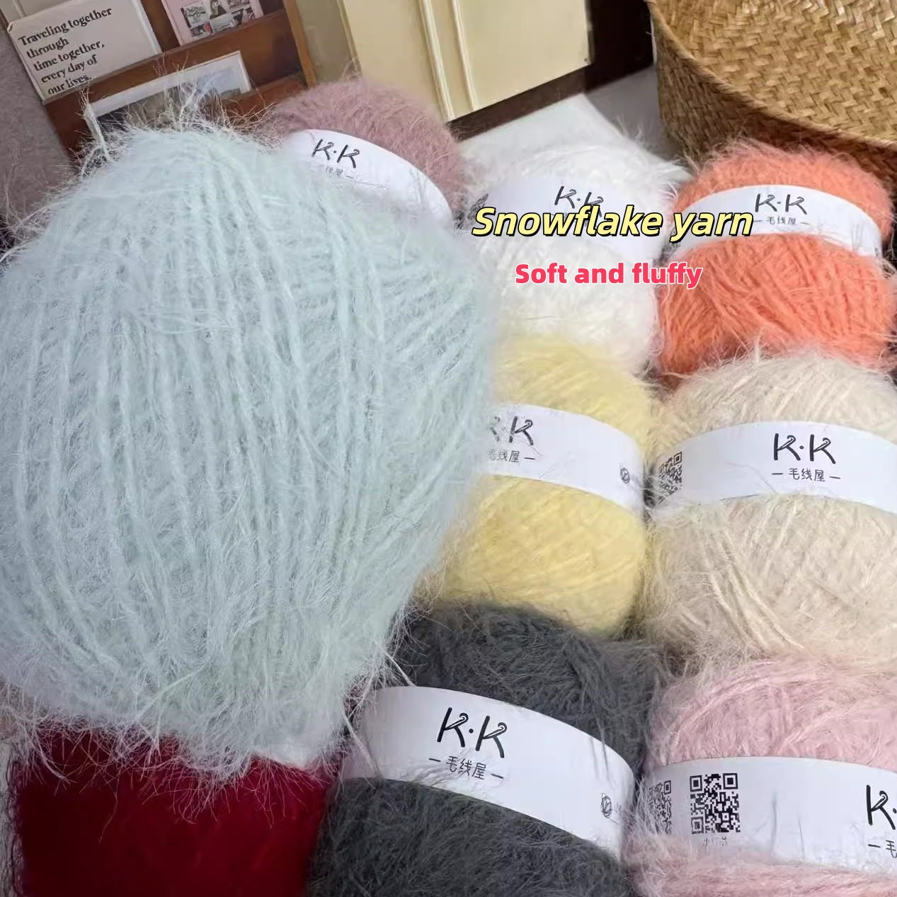 1 Large Bag Contains 2 Skeins  – обзор и цена Woven Scarf Blanket
