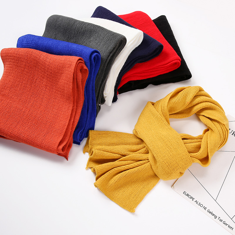 New Winter Scarf Men Women Cas – обзор и цена Muffler Men Wool