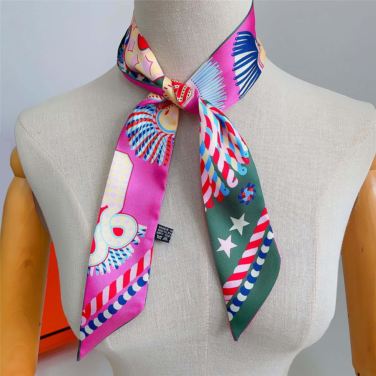 Brand Design Twill 100% Silk S – обзор и цена Face Scarf Mask