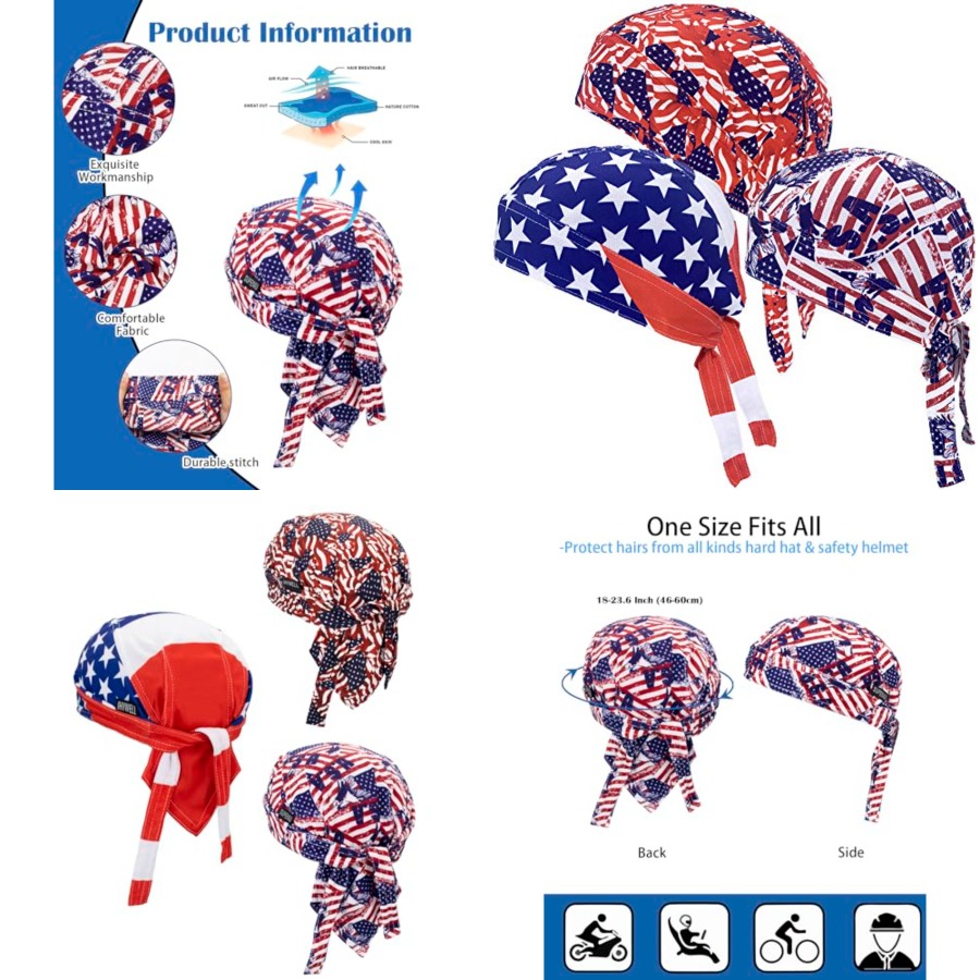 Cooling Do Rags Sweat Wicking  – обзор и цена Bandana Doo Rag