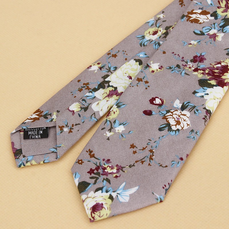 Brand New Floral Tie for Men's – обзор и цена Skinny Tie Men