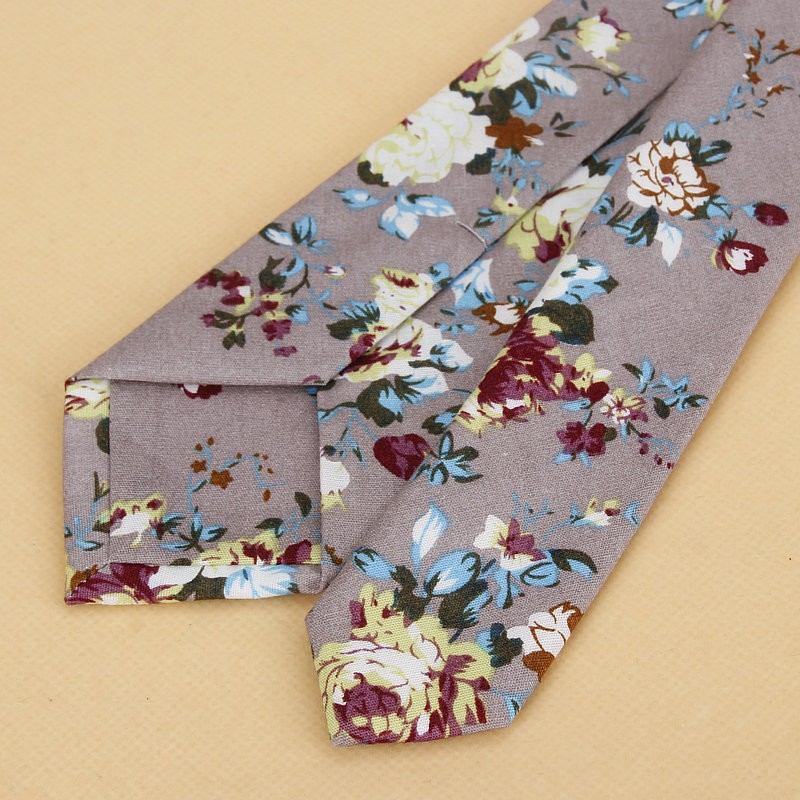 Brand New Floral Tie for Men's – обзор и цена Skinny Tie Men