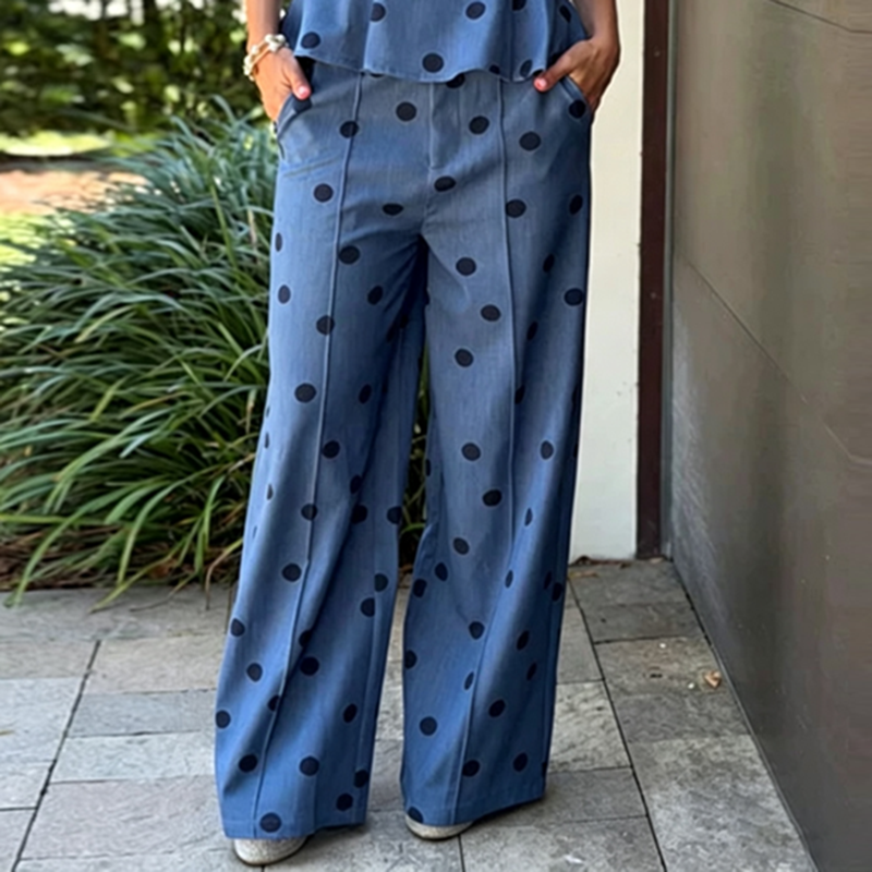 Vintage Dot Print Chambray Two – обзор и цена Pocket Square Set