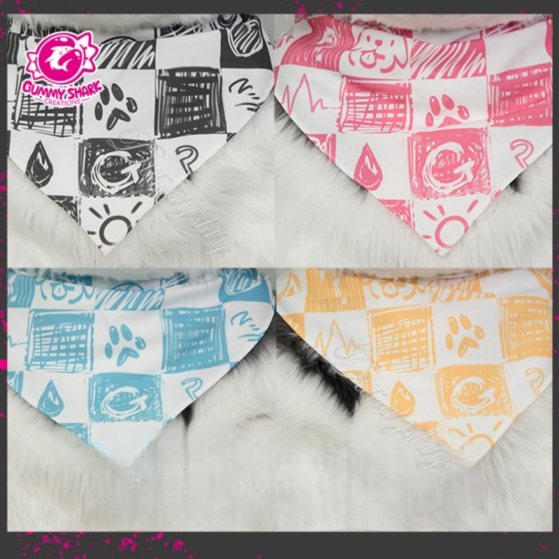 Cartoon Graffiti Checkered Fur – обзор и цена Face Scarf Mask