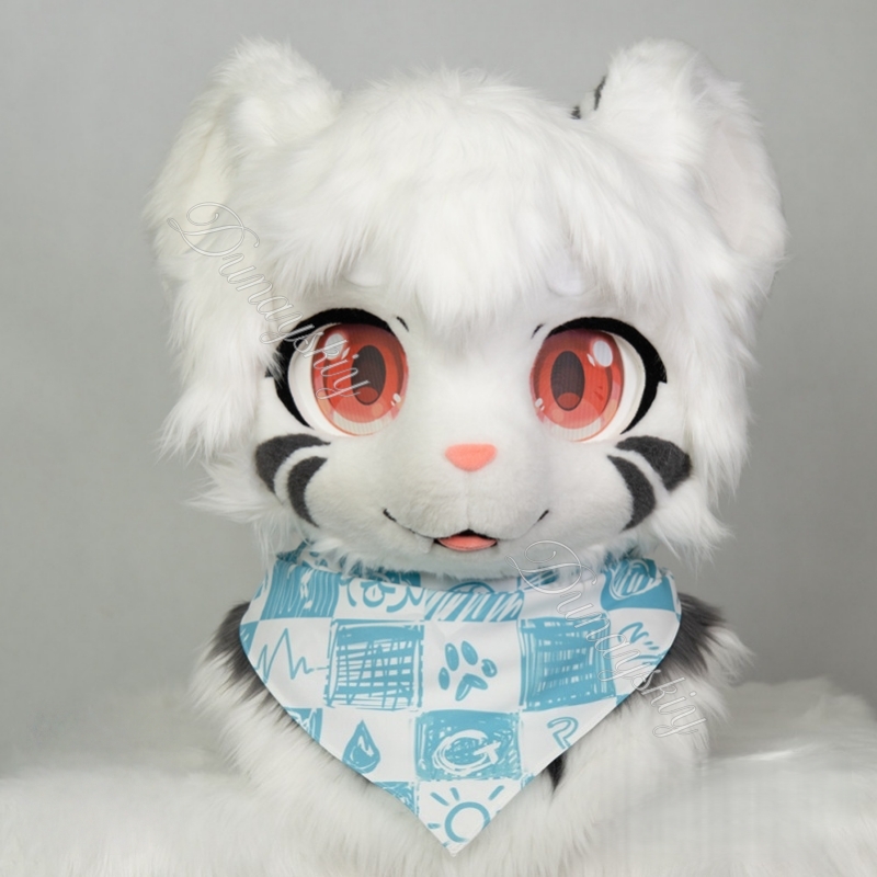 Cartoon Graffiti Checkered Fur – обзор и цена Face Scarf Mask