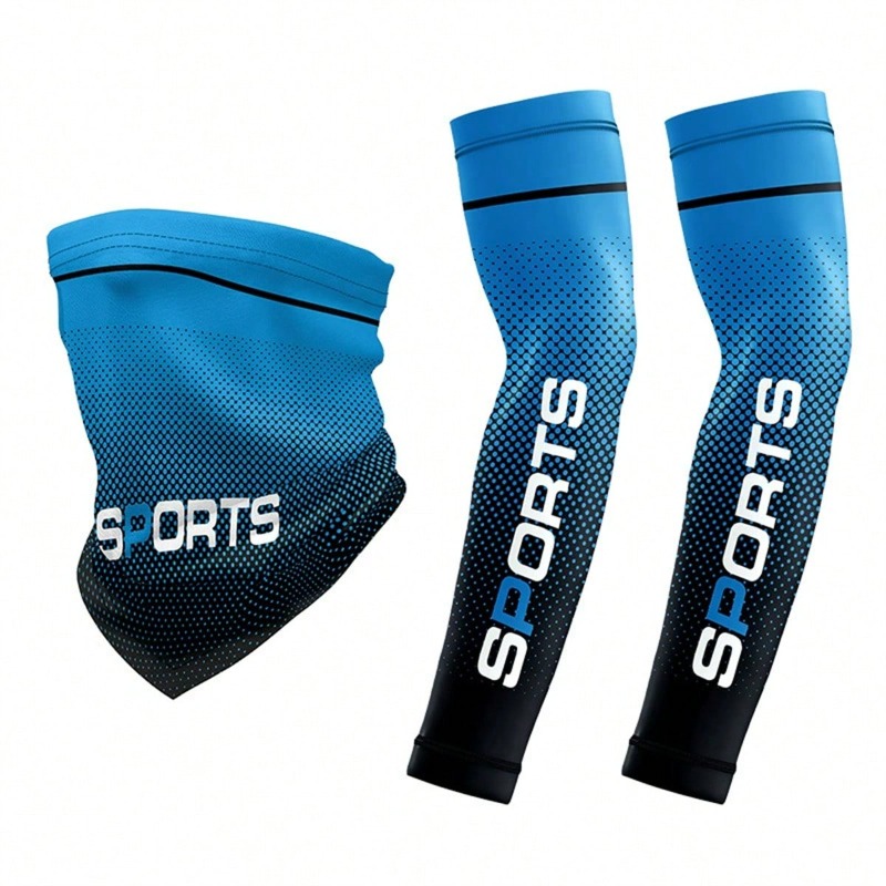 One set of UV resistant ice si – обзор и цена Face Scarf Mask