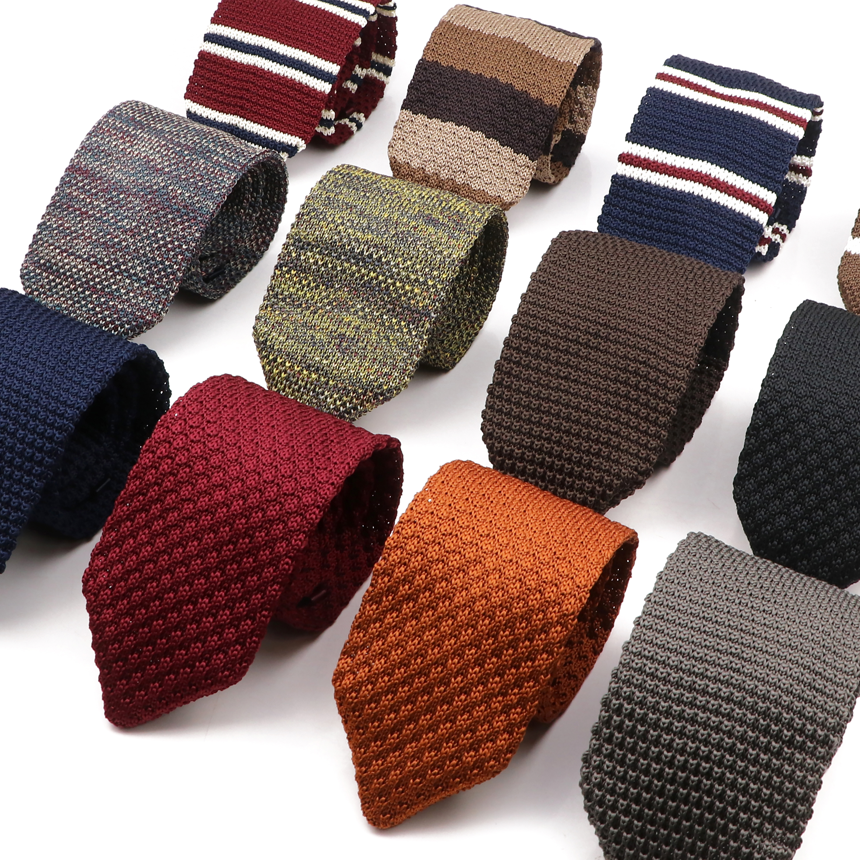 New Mens Knitted Ties Classic  – обзор и цена Skinny Tie Men