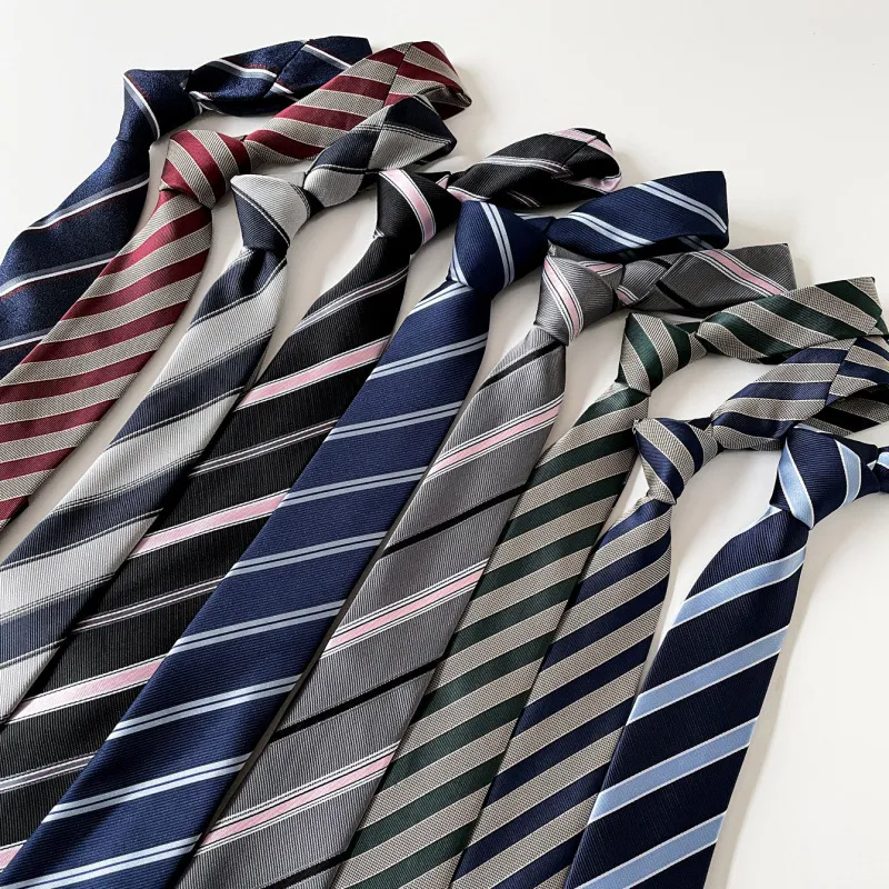 2026 South Korea Dongdaemun St – обзор и цена Silk Tie Striped
