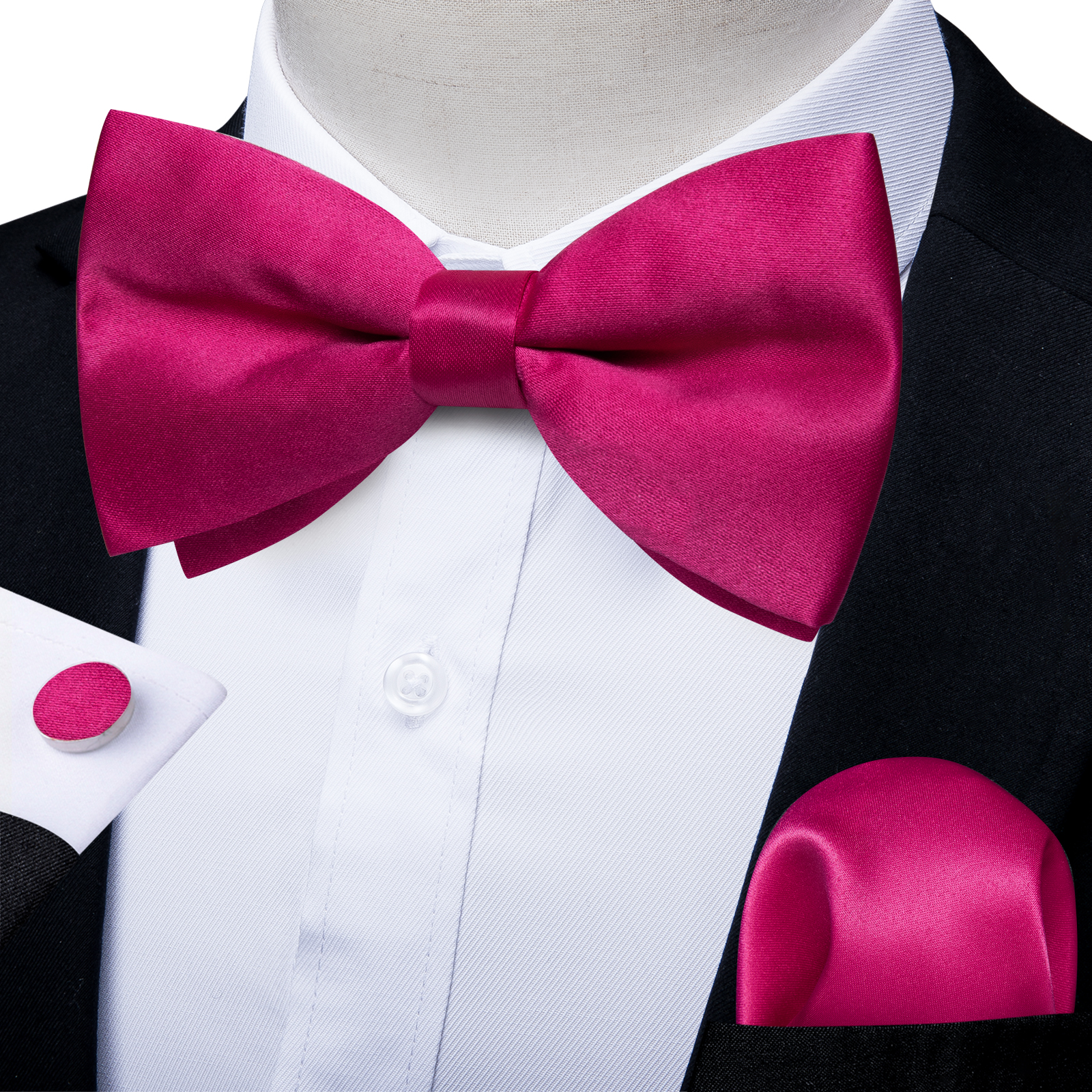 Men's Solid Pre-tied Bowtie Ro – обзор и цена Bow Tie Pre Tied