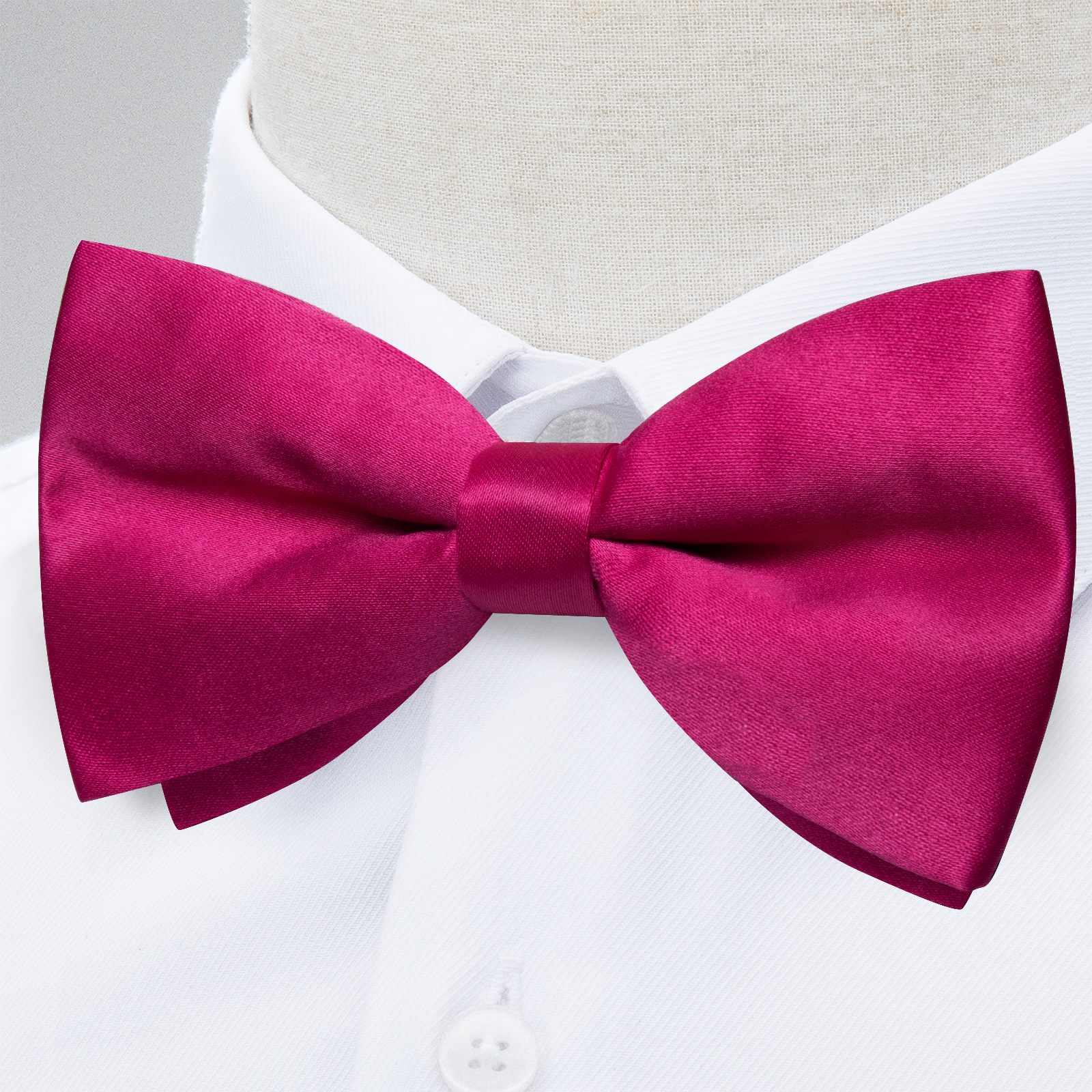 Men's Solid Pre-tied Bowtie Ro – обзор и цена Bow Tie Pre Tied