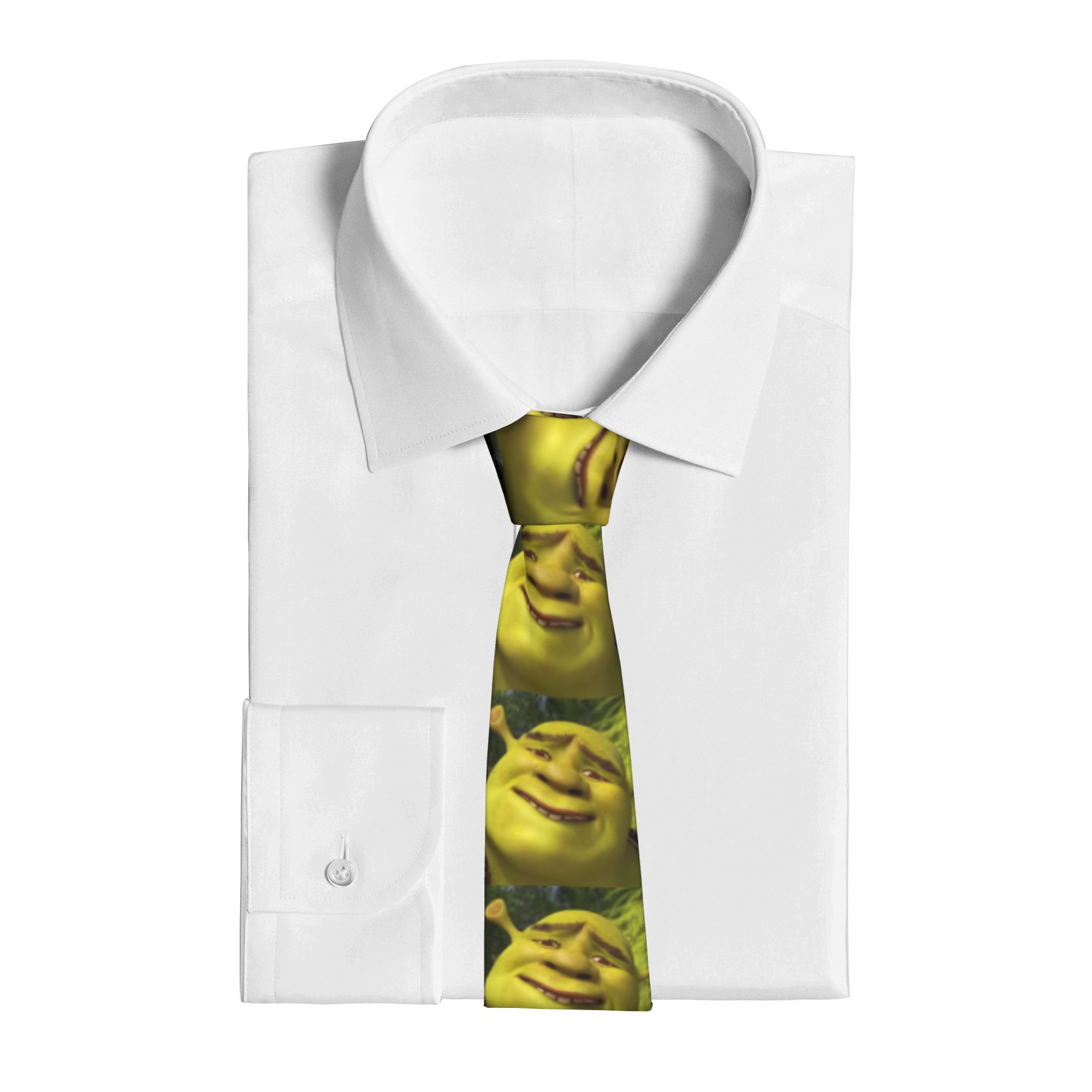 Shreks Memes Anime Neckties Me – обзор и цена Skinny Tie Men