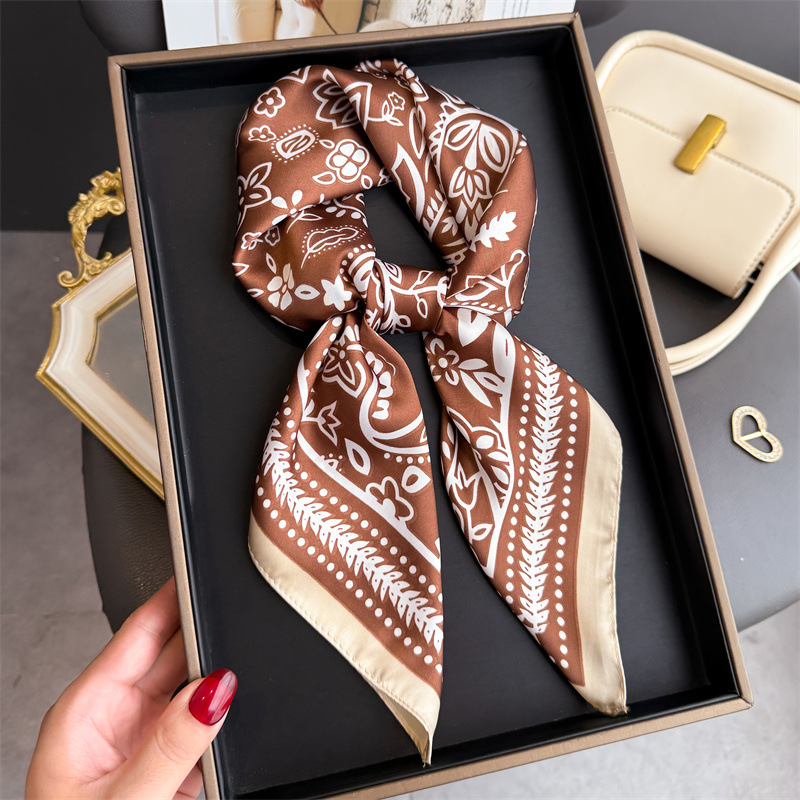 1Pc cashew print fashion silk  – обзор и цена Silk Neck Scarf