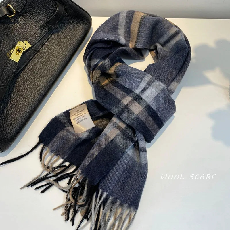High Quality 100% Wool Scarf M – обзор и цена Muffler Men Wool