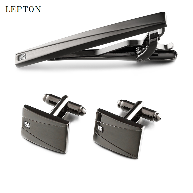 Classic Black Cufflinks & Tie  – обзор и цена Tie Bar Set Gift