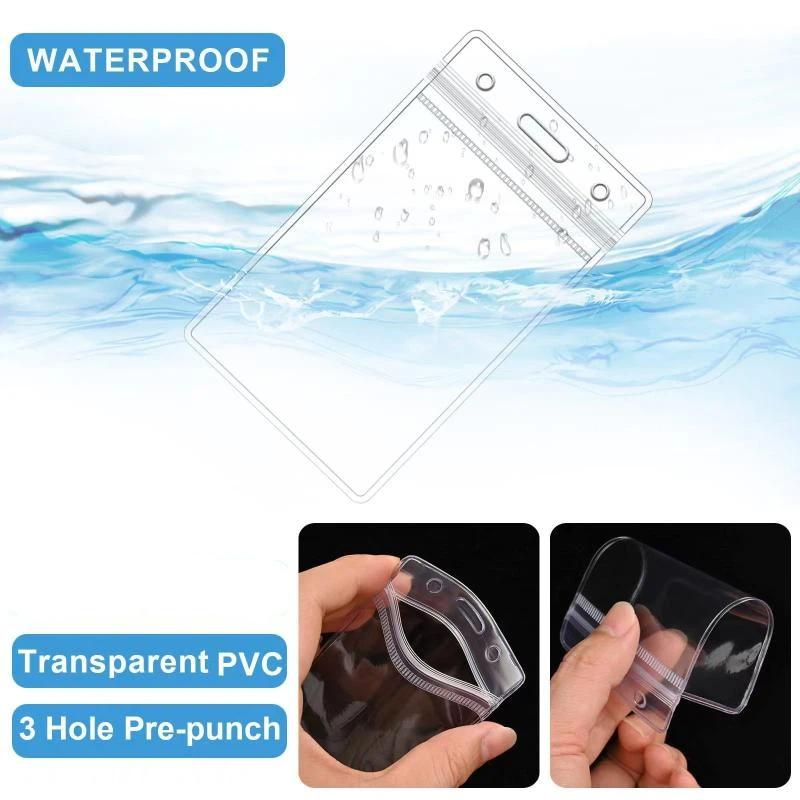 Clear Plastic ID Badge Holders – обзор и цена Lanyard Badge Holder