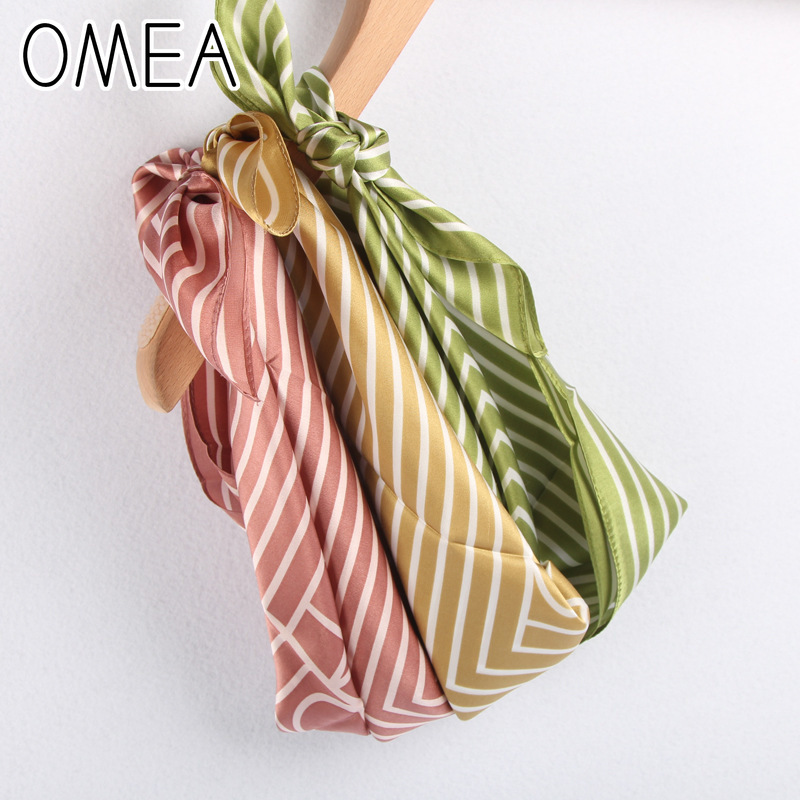 OMEA 100% Real Silk Scarf Wome – обзор и цена Silk Tie Striped