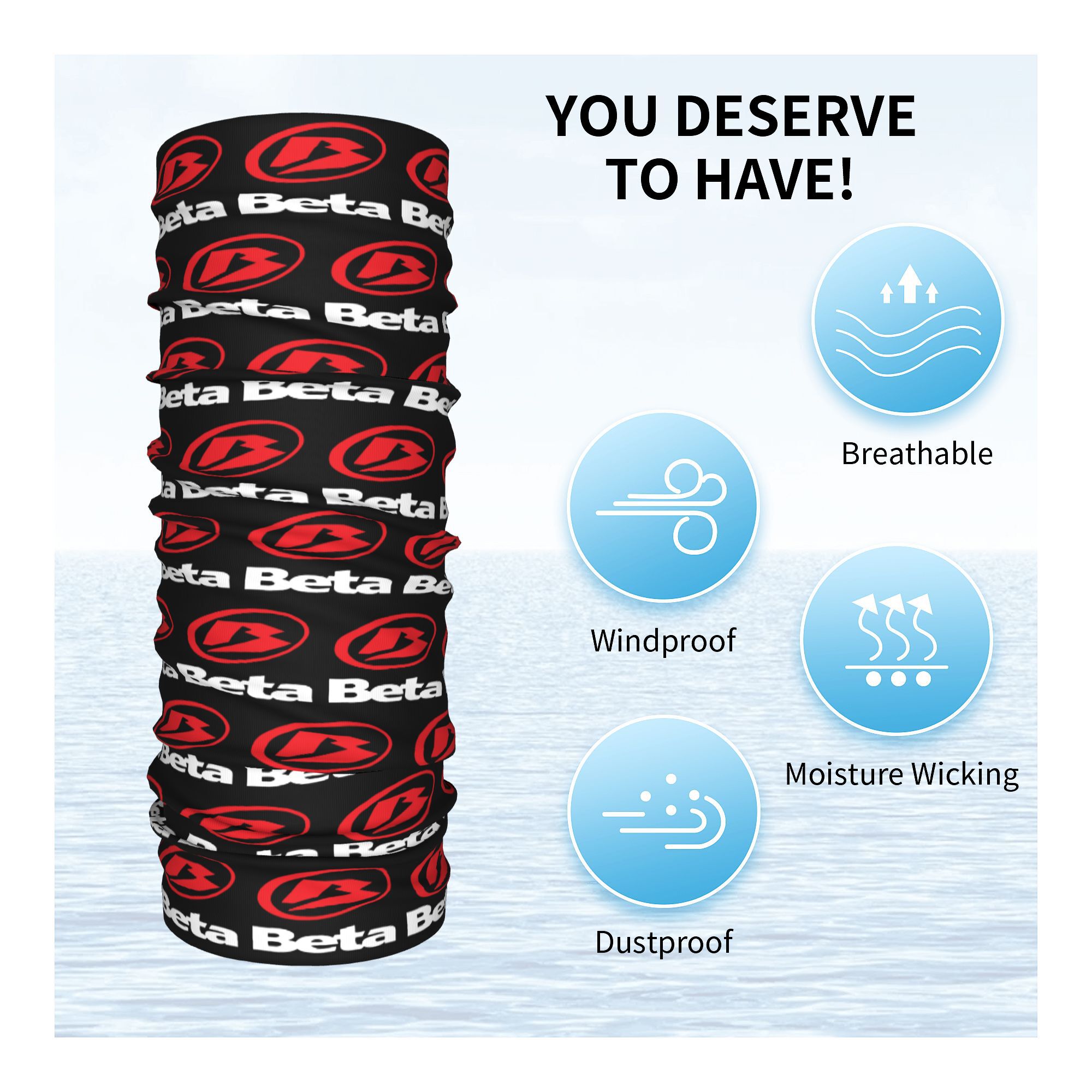 Custom New Motorcycle Racing B – обзор и цена Neck Warmer Tube