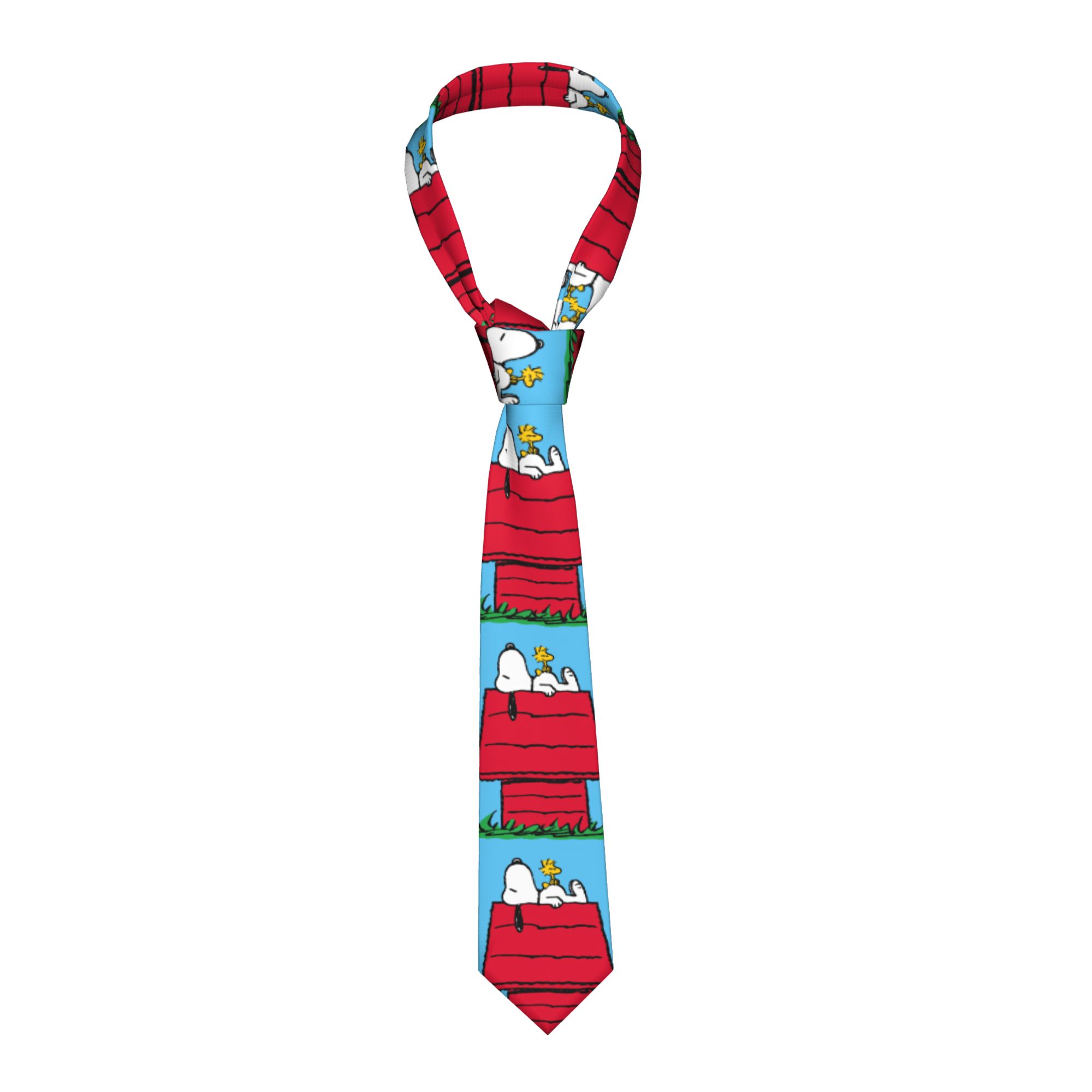 Neckties Snoopy Woodstock Dogh – обзор и цена Skinny Tie Men