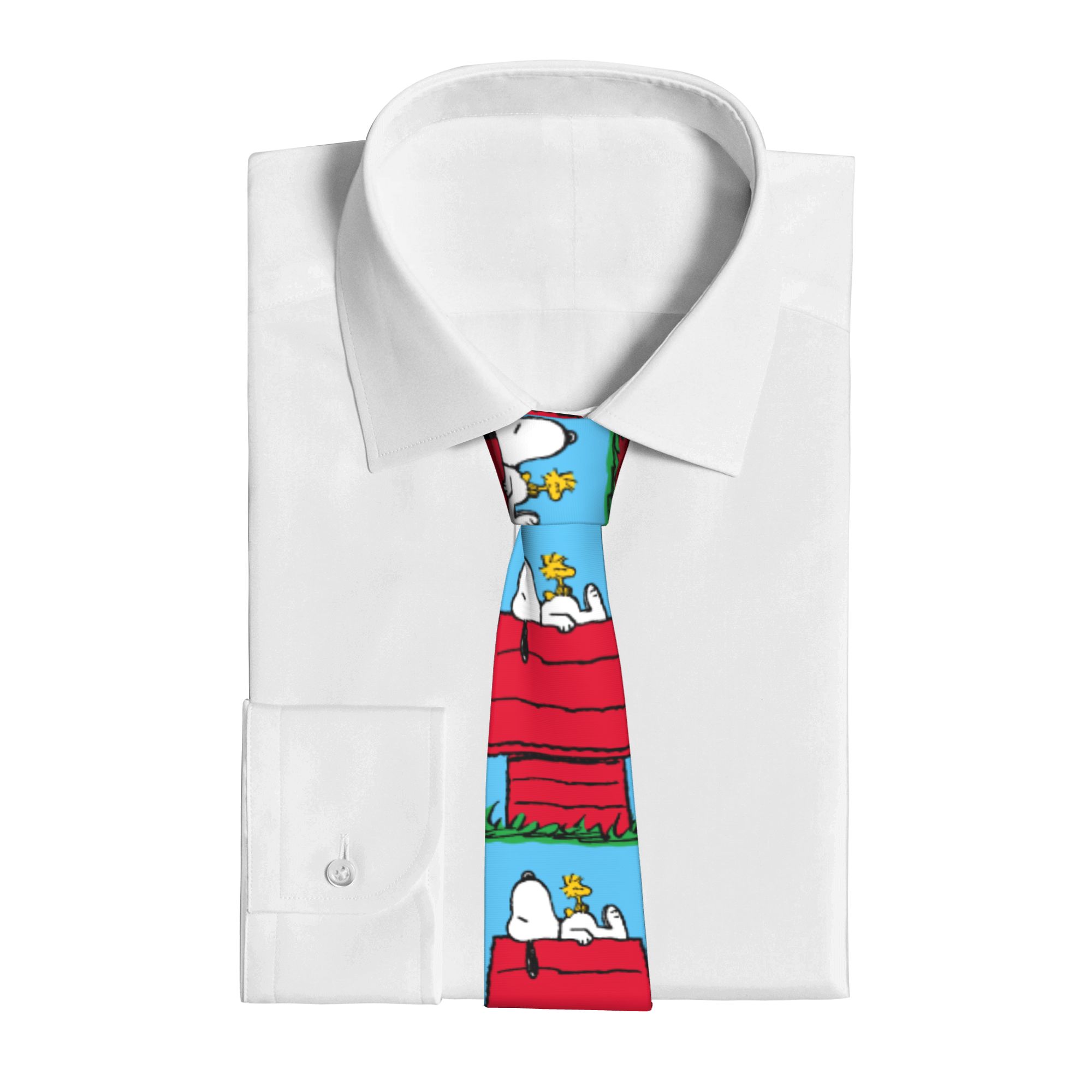 Neckties Snoopy Woodstock Dogh – обзор и цена Skinny Tie Men