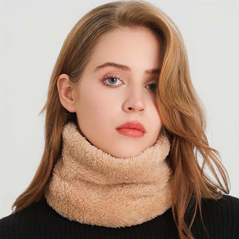 Windproof Plush Infinity Scarf – обзор и цена Infinity Scarf Knit
