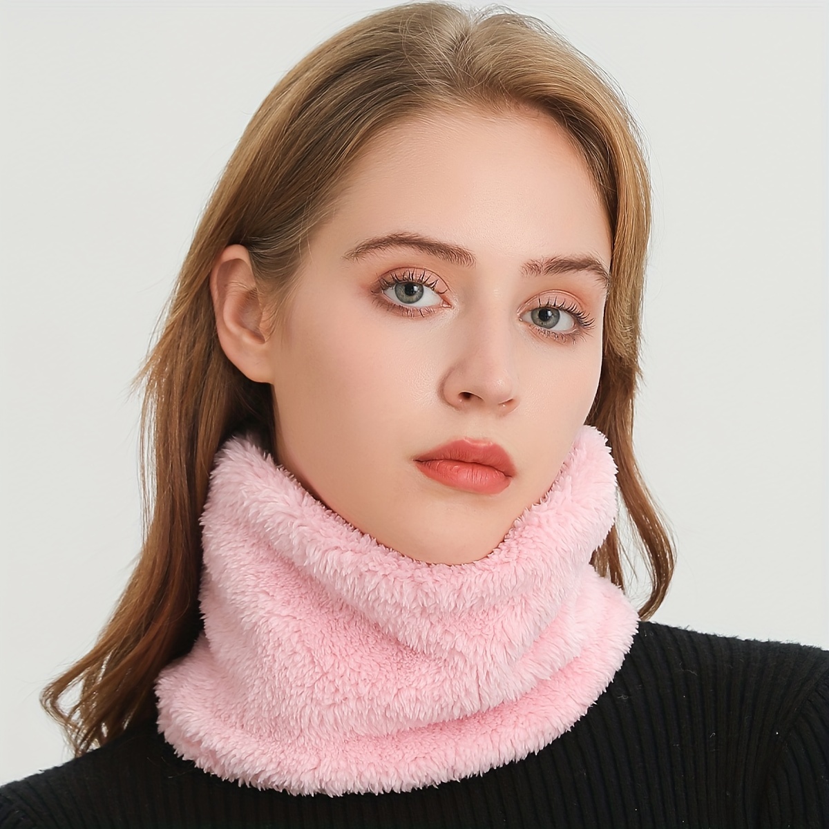 Windproof Plush Infinity Scarf – обзор и цена Infinity Scarf Knit