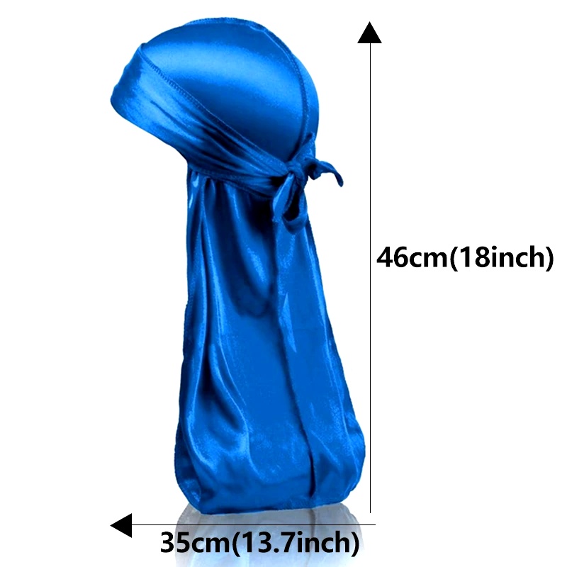 1-4Pcs New silk Durag Bandana  – обзор и цена Bandana Doo Rag