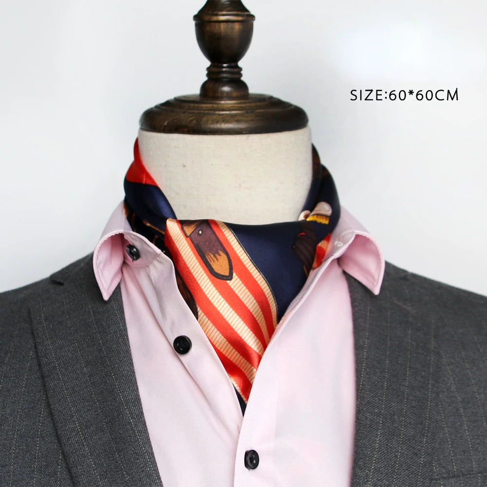 British Men's Silk Scarf Small – обзор и цена Bandana Cotton