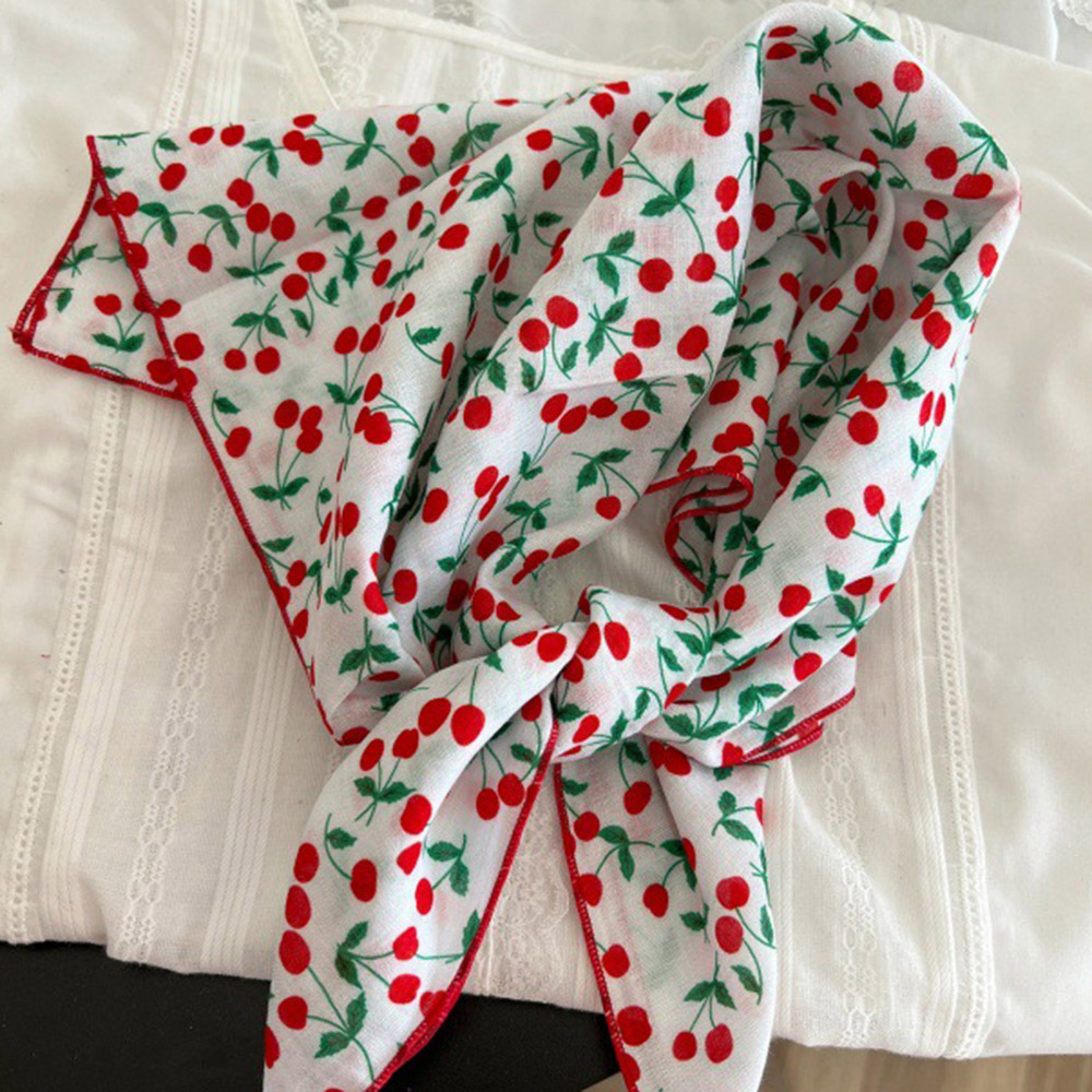 Multi-Colored Polka Dot Cherry – обзор и цена Bandana Cotton