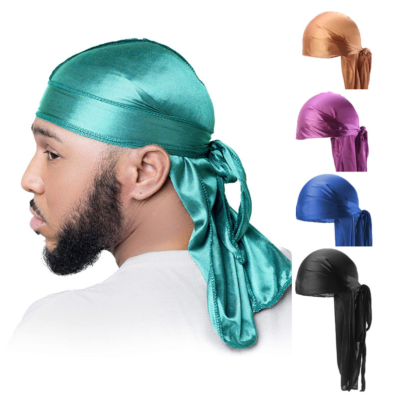 5Pcs New silk Durag Bandana Tu – обзор и цена Bandana Doo Rag
