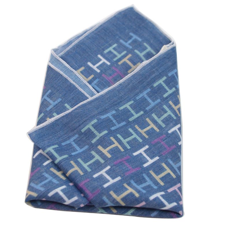 Men's Square Scarf with Button – обзор и цена Ascot Neck Scarf