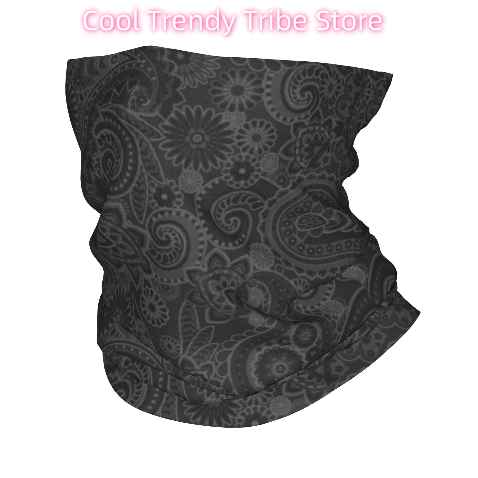 Custom Paisley Chicano Bandana – обзор и цена Neck Warmer Tube