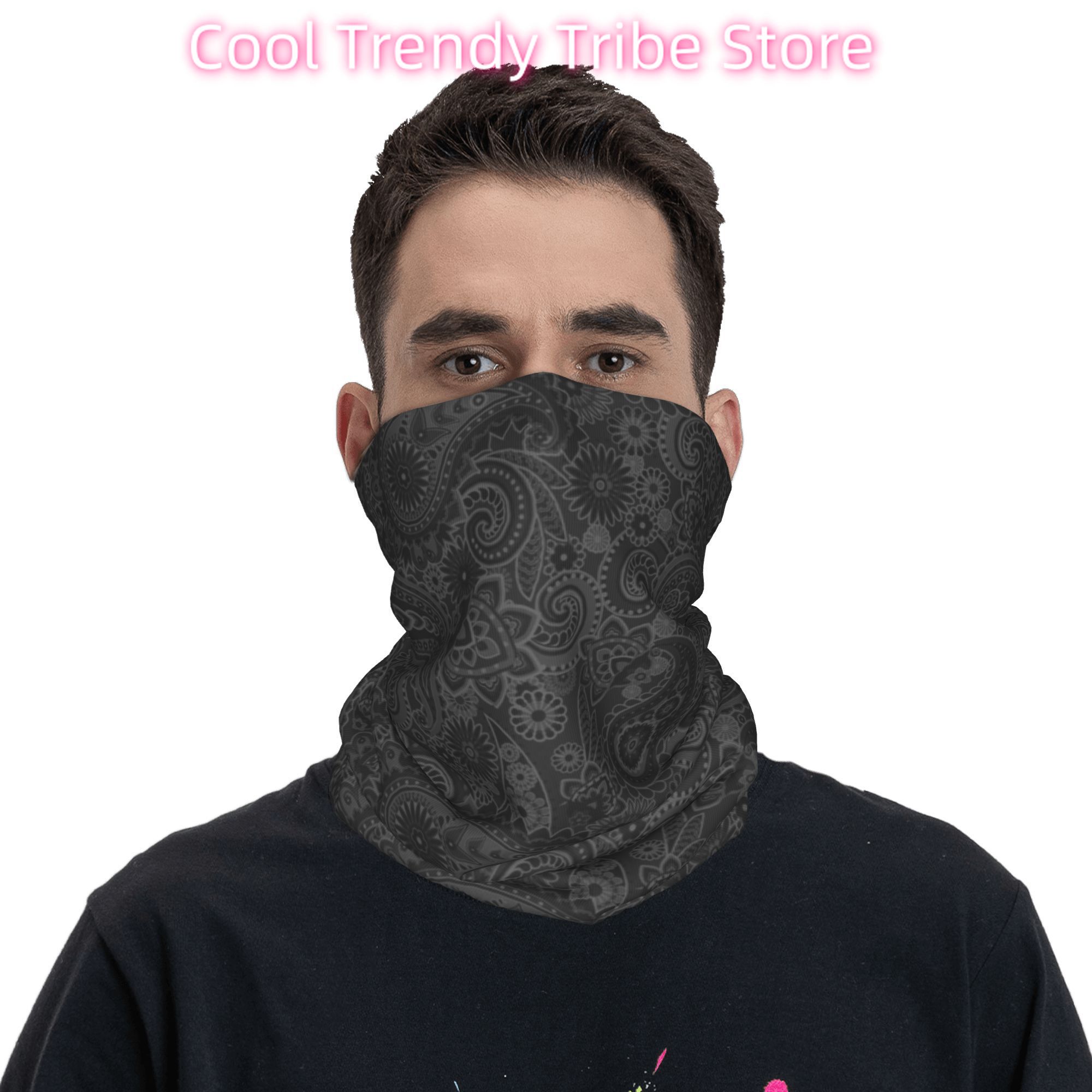Custom Paisley Chicano Bandana – обзор и цена Neck Warmer Tube