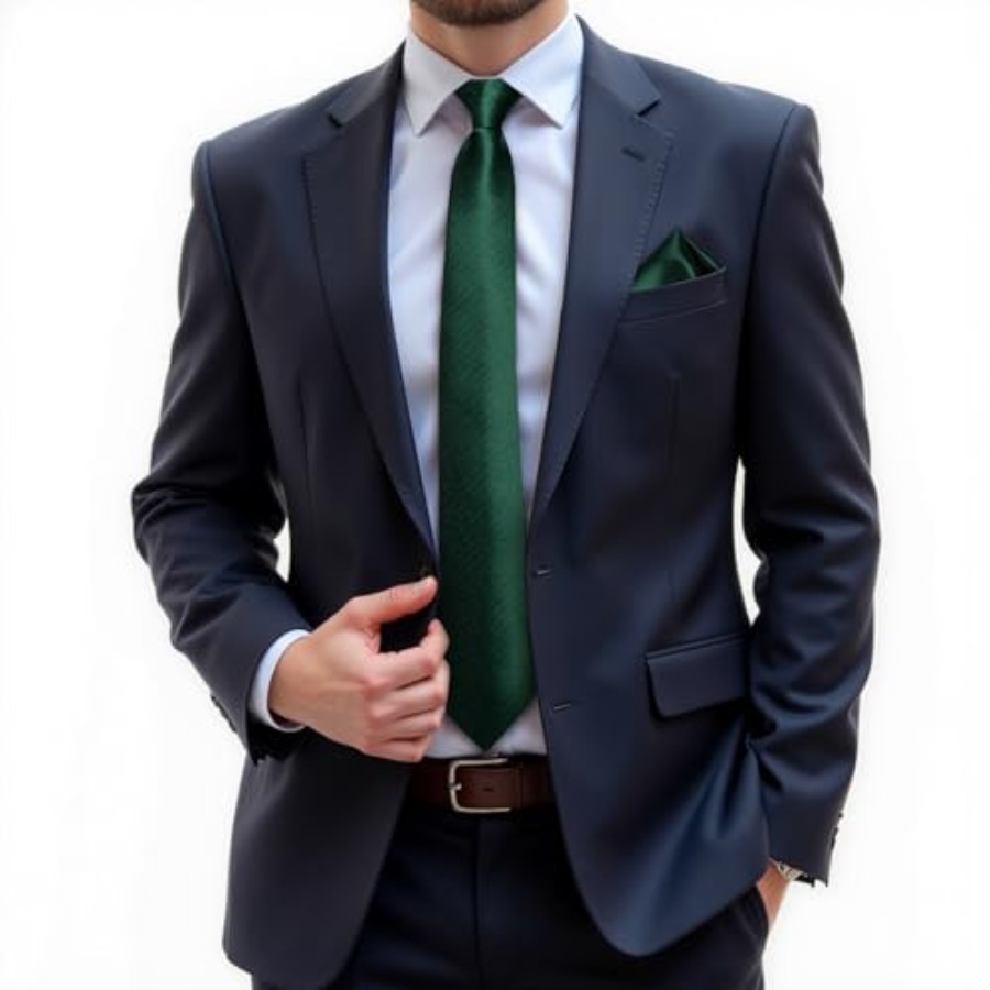 Silk Zipper Ties for Men,Paisl – обзор и цена Pocket Square Set